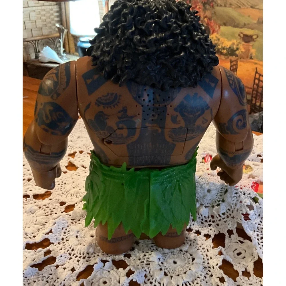 Disney Moana Maui Big Figure 12‎ Inch Talking Action Hasbro 2015 No Hook Works